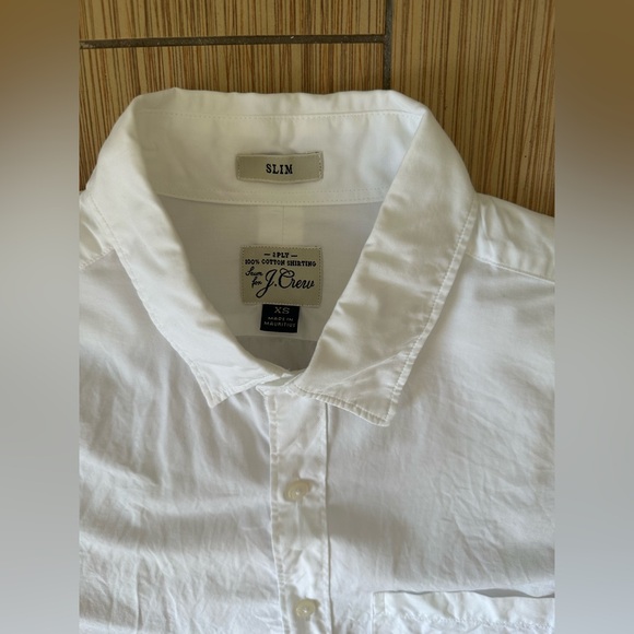 J. Crew White Men's Shirt - Picture 2 of 2